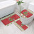 Poland Dinosaur Christmas Bathroom Set Polish Smok Wawelski Wesołych Swiat - Wonder Print Shop