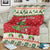 Poland Dinosaur Christmas Blanket Polish Smok Wawelski Wesołych Swiat - Wonder Print Shop