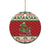 Poland Dinosaur Christmas Ceramic Ornament Polish Smok Wawelski Wesołych Swiat - Wonder Print Shop