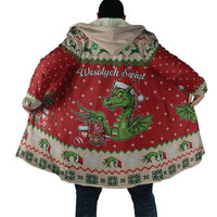 Poland Dinosaur Christmas Cloak Polish Smok Wawelski Wesołych Swiat - Wonder Print Shop