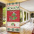 Poland Dinosaur Christmas Door Cover Polish Smok Wawelski Wesołych Swiat - Wonder Print Shop