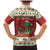 Poland Dinosaur Christmas Family Matching Mermaid Dress and Hawaiian Shirt Polish Smok Wawelski Wesołych Swiat - Wonder Print Shop