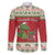 Poland Dinosaur Christmas Family Matching Off Shoulder Short Dress and Hawaiian Shirt Polish Smok Wawelski Wesołych Swiat - Wonder Print Shop