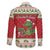 Poland Dinosaur Christmas Family Matching Off Shoulder Short Dress and Hawaiian Shirt Polish Smok Wawelski Wesołych Swiat - Wonder Print Shop