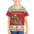 Poland Dinosaur Christmas Family Matching Off Shoulder Short Dress and Hawaiian Shirt Polish Smok Wawelski Wesołych Swiat - Wonder Print Shop