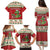 Poland Dinosaur Christmas Family Matching Puletasi and Hawaiian Shirt Polish Smok Wawelski Wesołych Swiat - Wonder Print Shop