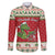 Poland Dinosaur Christmas Family Matching Puletasi and Hawaiian Shirt Polish Smok Wawelski Wesołych Swiat - Wonder Print Shop