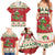 Poland Dinosaur Christmas Family Matching Summer Maxi Dress and Hawaiian Shirt Polish Smok Wawelski Wesołych Swiat - Wonder Print Shop