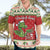 Poland Dinosaur Christmas Hawaiian Shirt Polish Smok Wawelski Wesołych Swiat - Wonder Print Shop