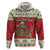 Poland Dinosaur Christmas Hoodie Polish Smok Wawelski Wesołych Swiat - Wonder Print Shop
