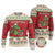 Poland Dinosaur Christmas Ugly Christmas Sweater Polish Smok Wawelski Wesołych Swiat - Wonder Print Shop