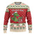 Poland Dinosaur Christmas Ugly Christmas Sweater Polish Smok Wawelski Wesołych Swiat - Wonder Print Shop