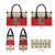 Poland Dinosaur Christmas Leather Bag Polish Smok Wawelski Wesołych Swiat - Wonder Print Shop