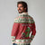 Poland Dinosaur Christmas Long Sleeve Polo Shirt Polish Smok Wawelski Wesołych Swiat - Wonder Print Shop
