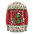 Poland Dinosaur Christmas Long Sleeve Shirt Polish Smok Wawelski Wesołych Swiat - Wonder Print Shop