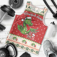 Poland Dinosaur Christmas Men Tank Top Polish Smok Wawelski Wesołych Swiat - Wonder Print Shop