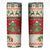 Poland Dinosaur Christmas Skinny Tumbler Polish Smok Wawelski Wesołych Swiat - Wonder Print Shop