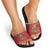 Poland Dinosaur Christmas Slide Sandals Polish Smok Wawelski Wesołych Swiat - Wonder Print Shop
