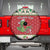 Poland Dinosaur Christmas Spare Tire Cover Polish Smok Wawelski Wesołych Swiat - Wonder Print Shop