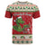 Poland Dinosaur Christmas T Shirt Polish Smok Wawelski Wesołych Swiat - Wonder Print Shop