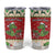 Poland Dinosaur Christmas Tumbler Cup Polish Smok Wawelski Wesołych Swiat - Wonder Print Shop