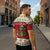 Poland Dinosaur Christmas Zipper Polo Shirt Polish Smok Wawelski Wesołych Swiat - Wonder Print Shop