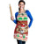 Poland Christmas Apron Pierogi Mascot Santa Claus Wesołych Swiat - Wonder Print Shop