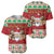 Poland Christmas Baseball Jersey Pierogi Mascot Santa Claus Wesołych Swiat - Wonder Print Shop