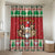 Poland Christmas Bathroom Set Pierogi Mascot Santa Claus Wesołych Swiat - Wonder Print Shop