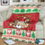 Poland Christmas Blanket Pierogi Mascot Santa Claus Wesołych Swiat - Wonder Print Shop