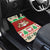 Poland Christmas Car Mats Pierogi Mascot Santa Claus Wesołych Swiat - Wonder Print Shop