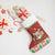 Poland Christmas Stocking Pierogi Mascot Santa Claus Wesołych Swiat - Wonder Print Shop