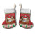 Poland Christmas Stocking Pierogi Mascot Santa Claus Wesołych Swiat - Wonder Print Shop