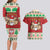 Poland Christmas Couples Matching Long Sleeve Bodycon Dress and Hawaiian Shirt Pierogi Mascot Santa Claus Wesołych Swiat - Wonder Print Shop