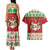 Poland Christmas Couples Matching Tank Maxi Dress and Hawaiian Shirt Pierogi Mascot Santa Claus Wesołych Swiat - Wonder Print Shop
