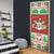 Poland Christmas Door Cover Pierogi Mascot Santa Claus Wesołych Swiat - Wonder Print Shop