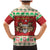 Poland Christmas Family Matching Mermaid Dress and Hawaiian Shirt Pierogi Mascot Santa Claus Wesołych Swiat - Wonder Print Shop