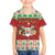Poland Christmas Family Matching Off The Shoulder Long Sleeve Dress and Hawaiian Shirt Pierogi Mascot Santa Claus Wesołych Swiat - Wonder Print Shop