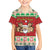Poland Christmas Family Matching Off Shoulder Maxi Dress and Hawaiian Shirt Pierogi Mascot Santa Claus Wesołych Swiat - Wonder Print Shop
