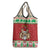 Poland Christmas Grocery Bag Pierogi Mascot Santa Claus Wesołych Swiat - Wonder Print Shop