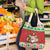 Poland Christmas Grocery Bag Pierogi Mascot Santa Claus Wesołych Swiat - Wonder Print Shop