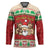 Poland Christmas Hockey Jersey Pierogi Mascot Santa Claus Wesołych Swiat - Wonder Print Shop