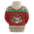 Poland Christmas Hoodie Pierogi Mascot Santa Claus Wesołych Swiat - Wonder Print Shop