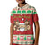 Poland Christmas Kid Polo Shirt Pierogi Mascot Santa Claus Wesołych Swiat - Wonder Print Shop
