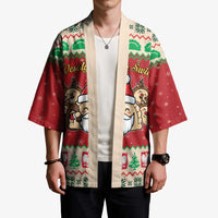 Poland Christmas Kimono Pierogi Mascot Santa Claus Wesołych Swiat - Wonder Print Shop