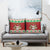 Poland Christmas Pillow Cover Pierogi Mascot Santa Claus Wesołych Swiat - Wonder Print Shop