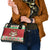 Poland Christmas Shoulder Handbag Pierogi Mascot Santa Claus Wesołych Swiat - Wonder Print Shop