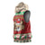 Poland Christmas Sleeveless Hoodie Pierogi Mascot Santa Claus Wesołych Swiat - Wonder Print Shop