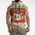 Poland Christmas Sleeveless Hoodie Pierogi Mascot Santa Claus Wesołych Swiat - Wonder Print Shop