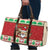 Poland Christmas Travel Bag Pierogi Mascot Santa Claus Wesołych Swiat - Wonder Print Shop